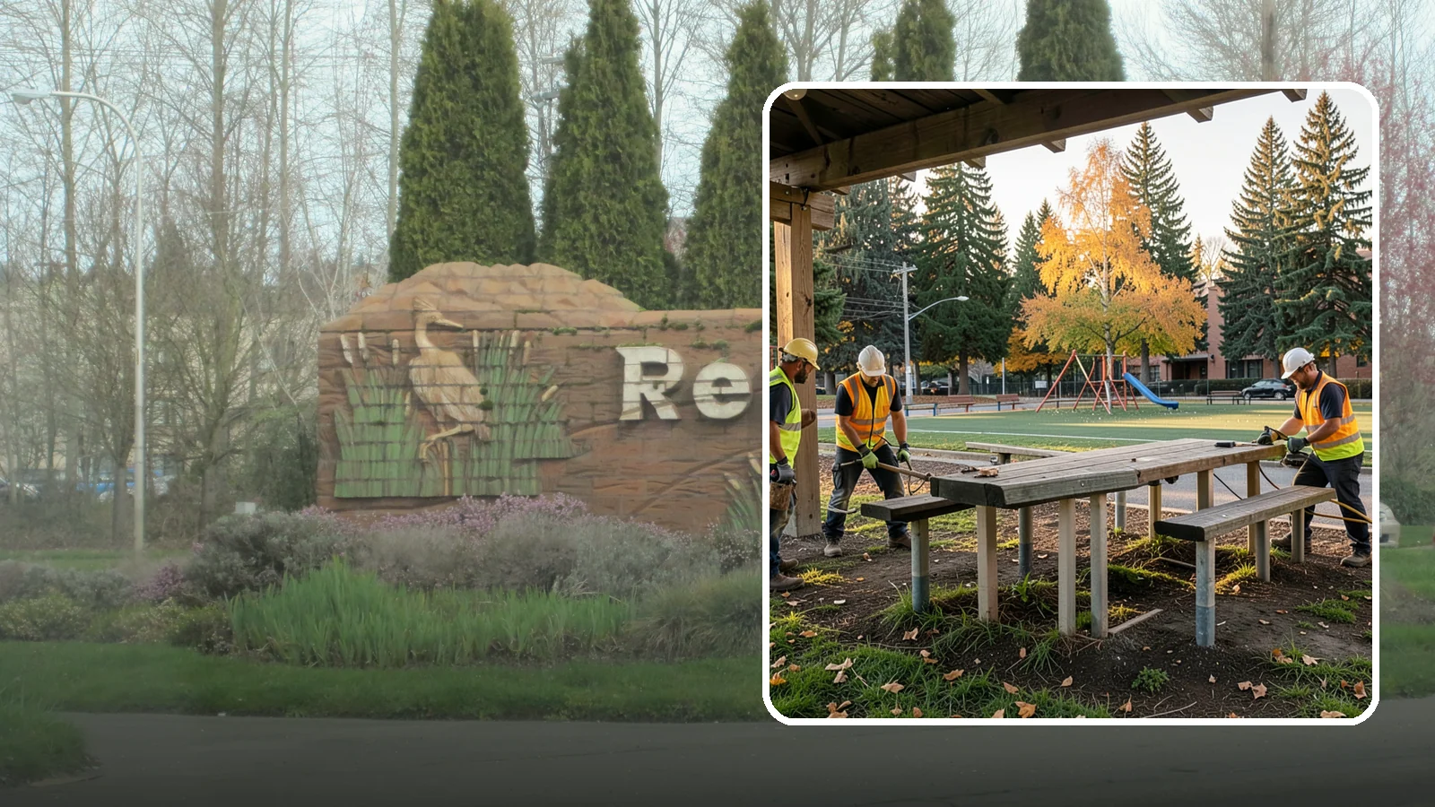 Picnic Table Installation in Renton, King County, WA - We install ADA-compliant picnic tables in parks, shelters, and day-use areas with secure anchoring.