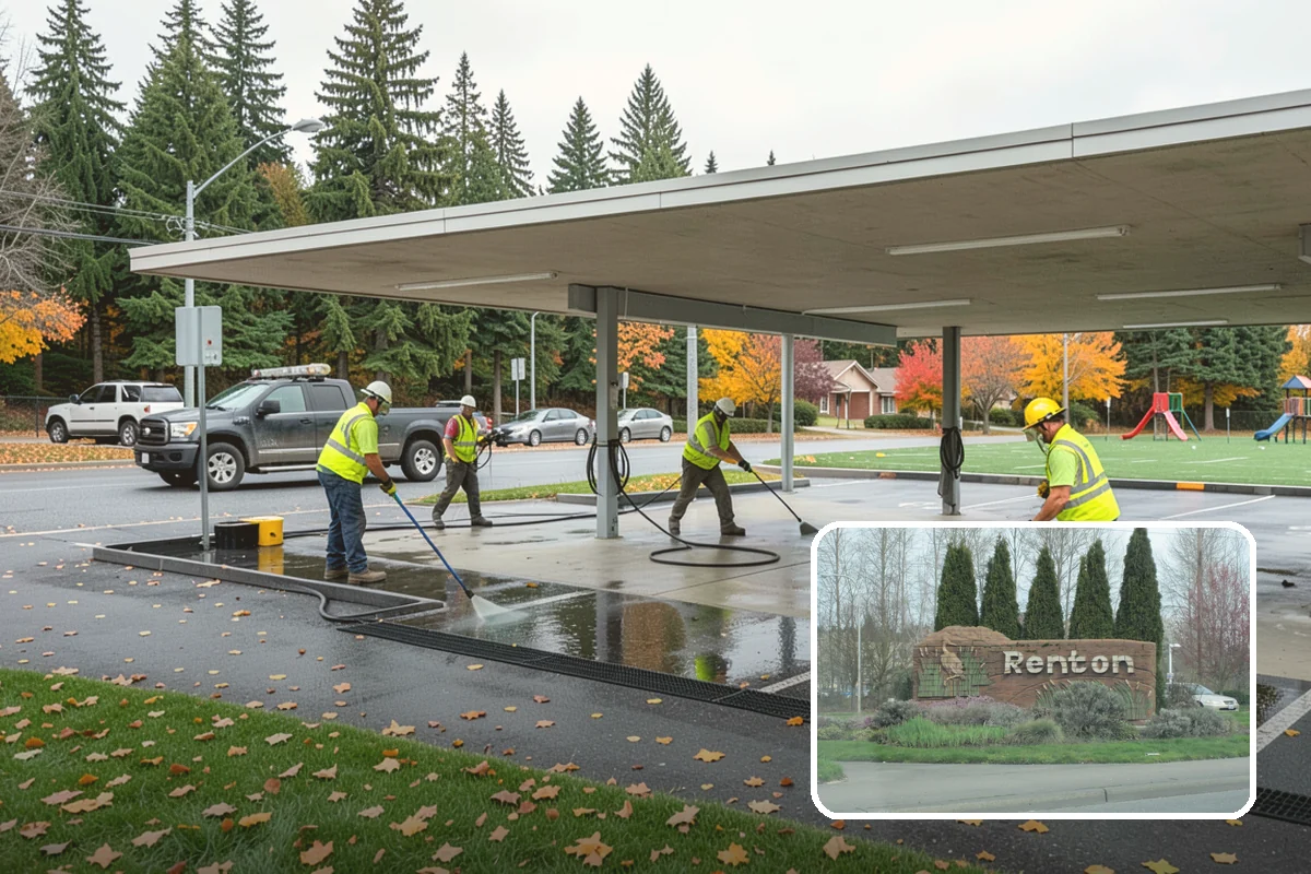 Picnic Table Installation in Renton, King County, WA - Meets ADA accessible-seating ratios for public day-use areas