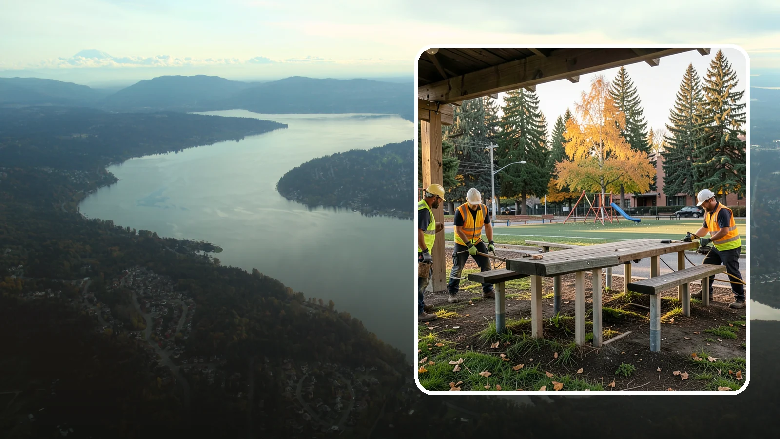 Picnic Table Installation in Sammamish, King County, WA - We install ADA-compliant picnic tables in parks, shelters, and day-use areas with secure anchoring.