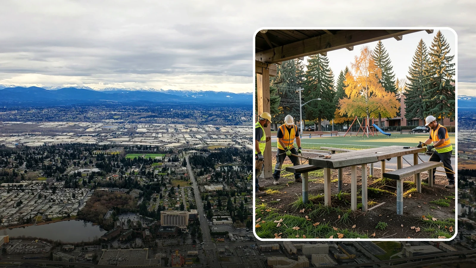 Picnic Table Installation in SeaTac, King County, WA - We install ADA-compliant picnic tables in parks, shelters, and day-use areas with secure anchoring.