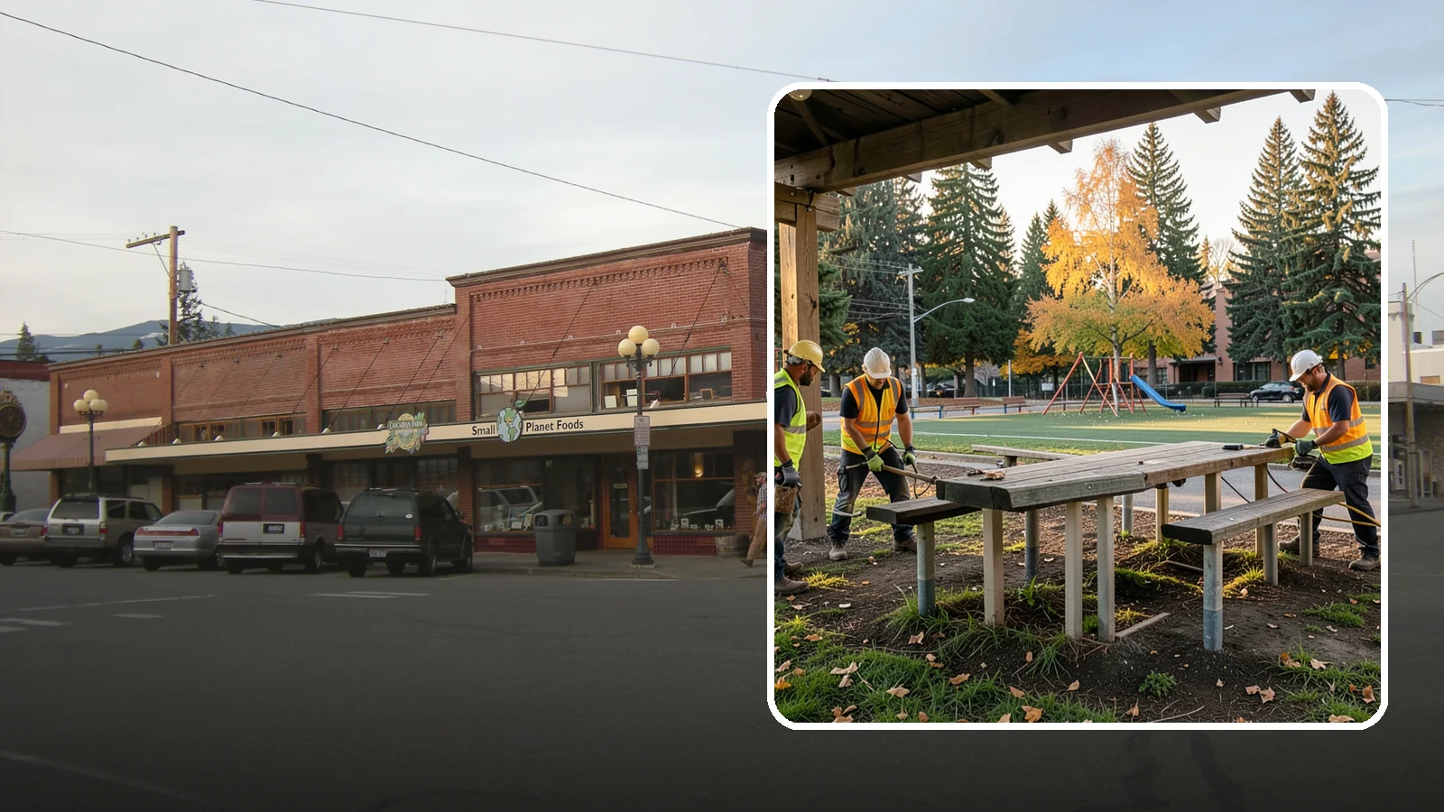 Picnic Table Installation in Sedro-Woolley, Skagit County, WA - We install ADA-compliant picnic tables in parks, shelters, and day-use areas with secure anchoring.
