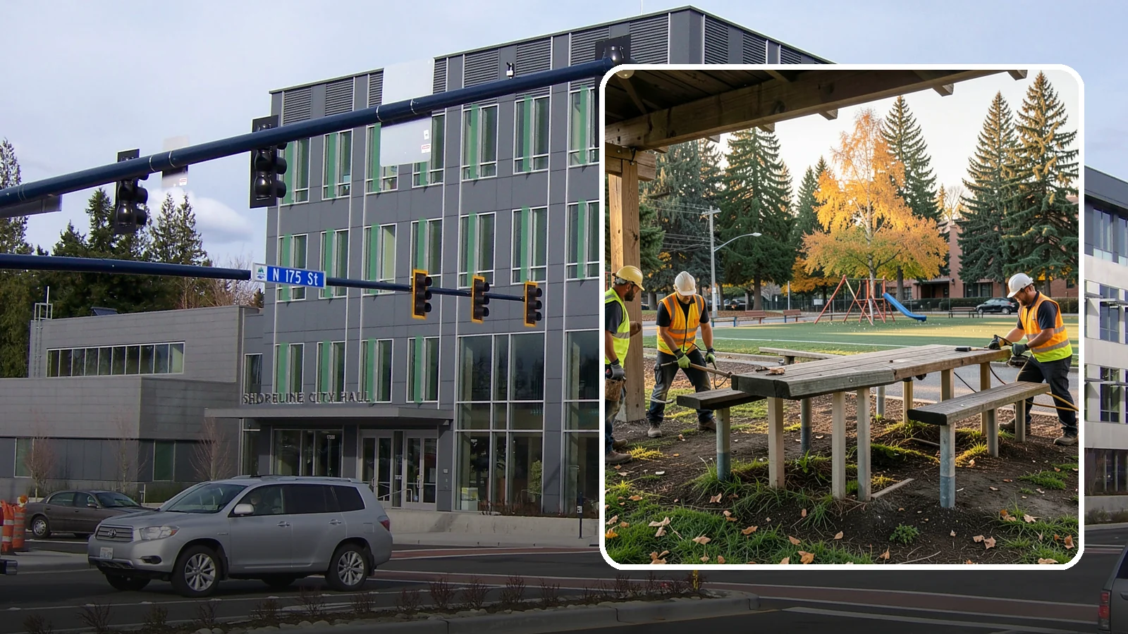 Picnic Table Installation in Shoreline, King County, WA - We install ADA-compliant picnic tables in parks, shelters, and day-use areas with secure anchoring.