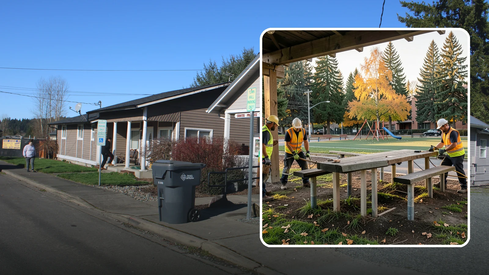 Picnic Table Installation in South Prairie, Pierce County, WA - We install ADA-compliant picnic tables in parks, shelters, and day-use areas with secure anchoring.