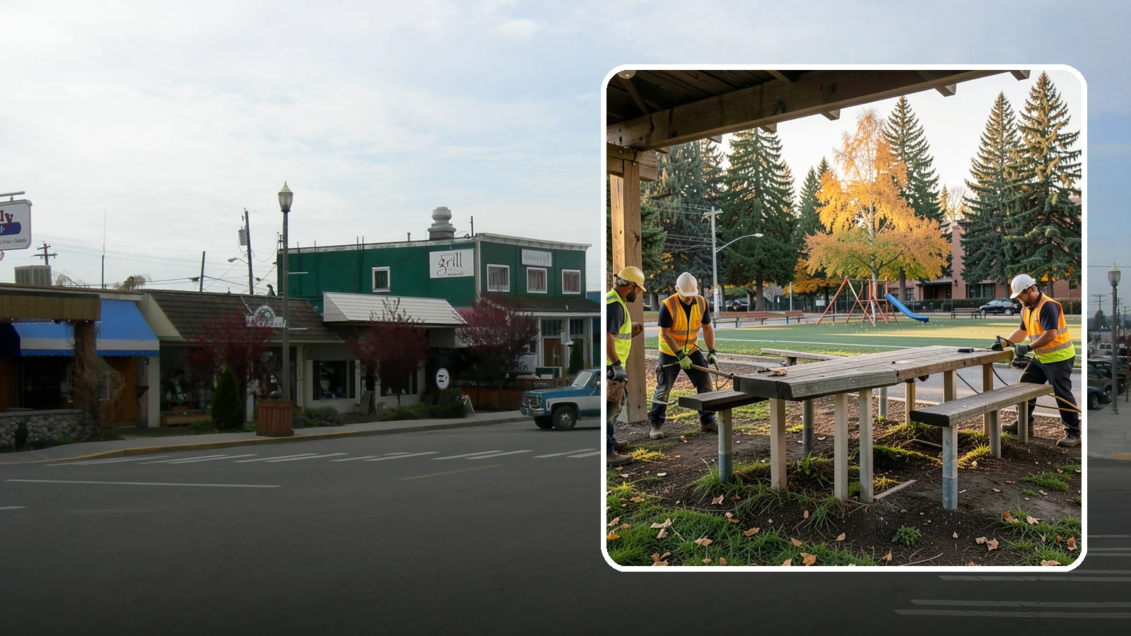 Picnic Table Installation in Stanwood, Snohomish County, WA - We install ADA-compliant picnic tables in parks, shelters, and day-use areas with secure anchoring.