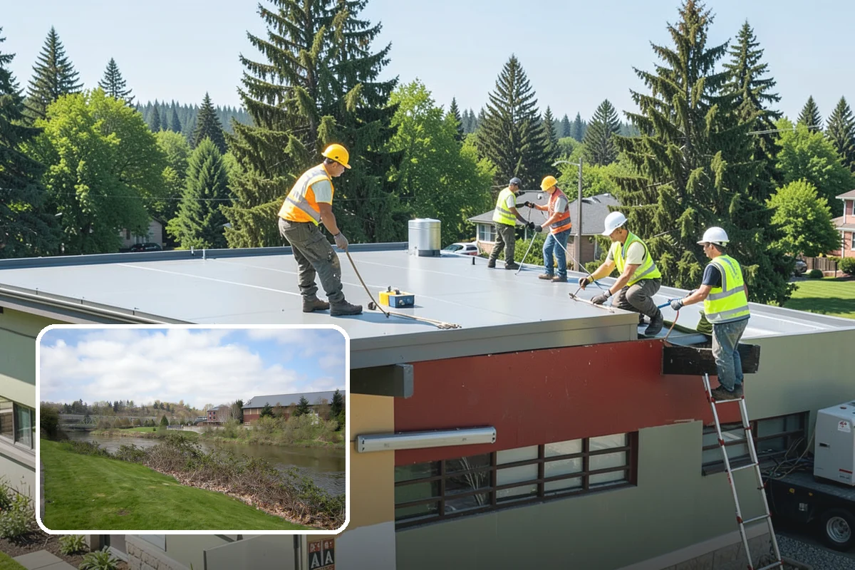 Picnic Table Installation in Tukwila, King County, WA - Meets ADA accessible-seating ratios for public day-use areas