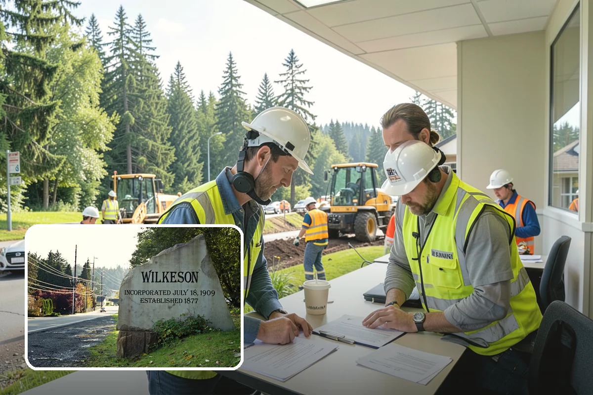 Picnic Table Installation in Wilkeson, Pierce County, WA - Meets ADA accessible-seating ratios for public day-use areas