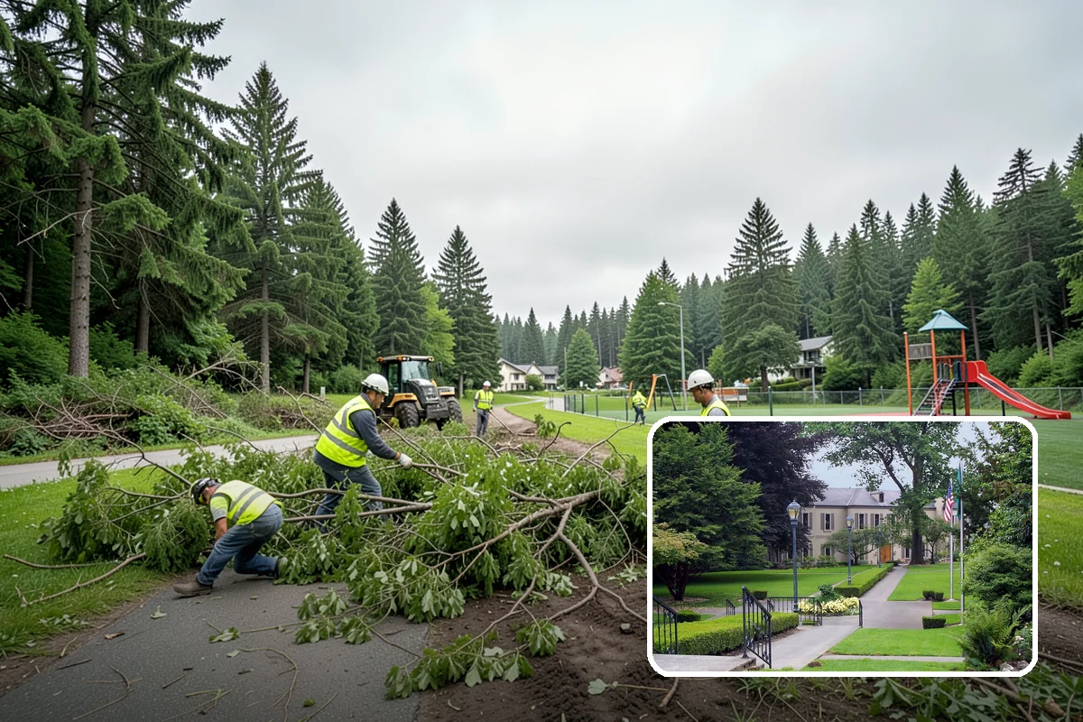 Picnic Table Installation in Woodinville, King County, WA - Meets ADA accessible-seating ratios for public day-use areas