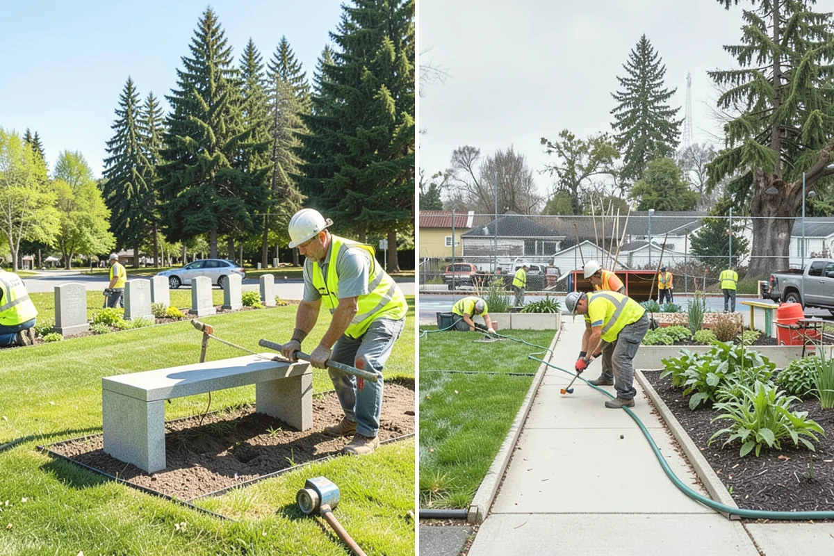Playground Equipment Installation in Anacortes, Skagit County, WA - Review manufacturer plans and confirm layout, use zones, and footings