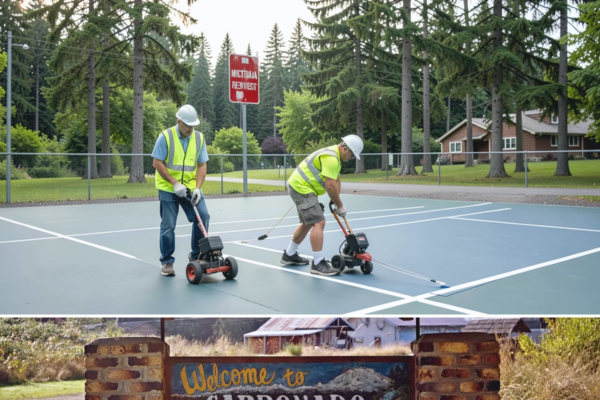 Playground Equipment Installation in Carbonado, Pierce County, WA - Equipment installation is best scheduled in the drier months when footing excavation and concrete work proceed reliably.