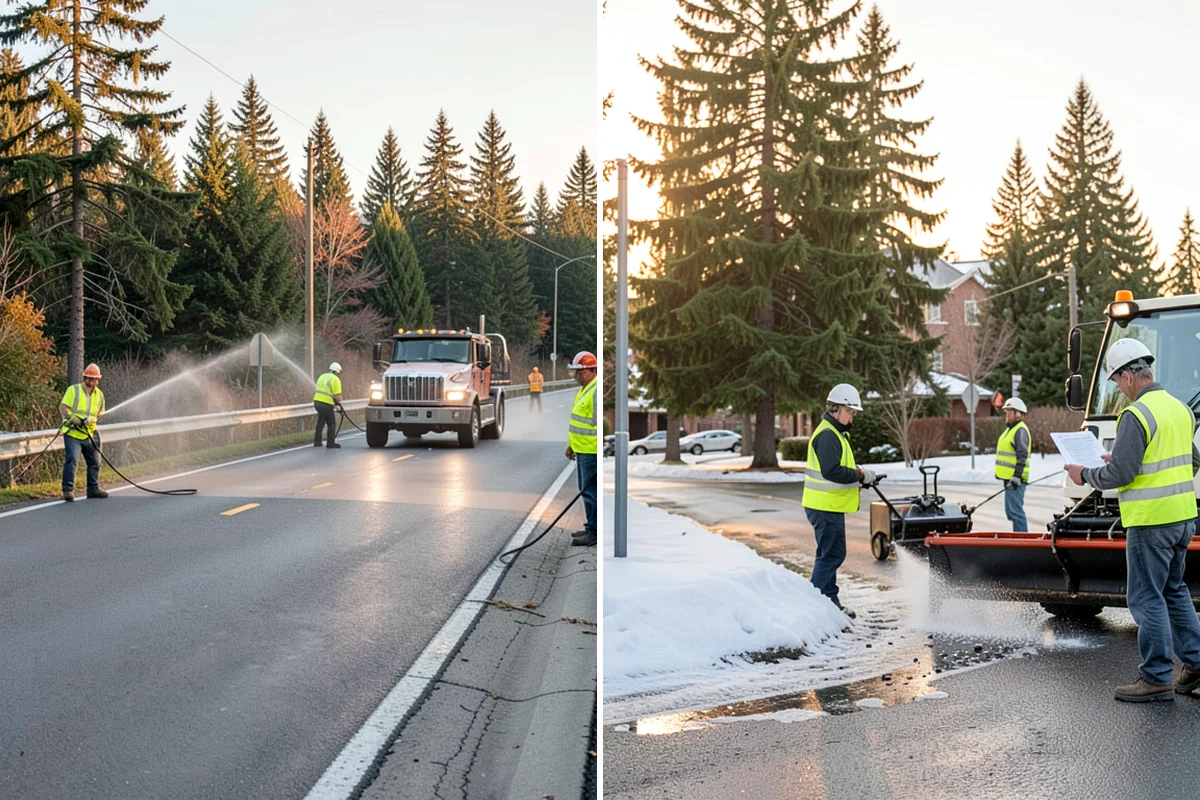 Playground Equipment Installation in Enumclaw, King County, WA - Review manufacturer plans and confirm layout, use zones, and footings