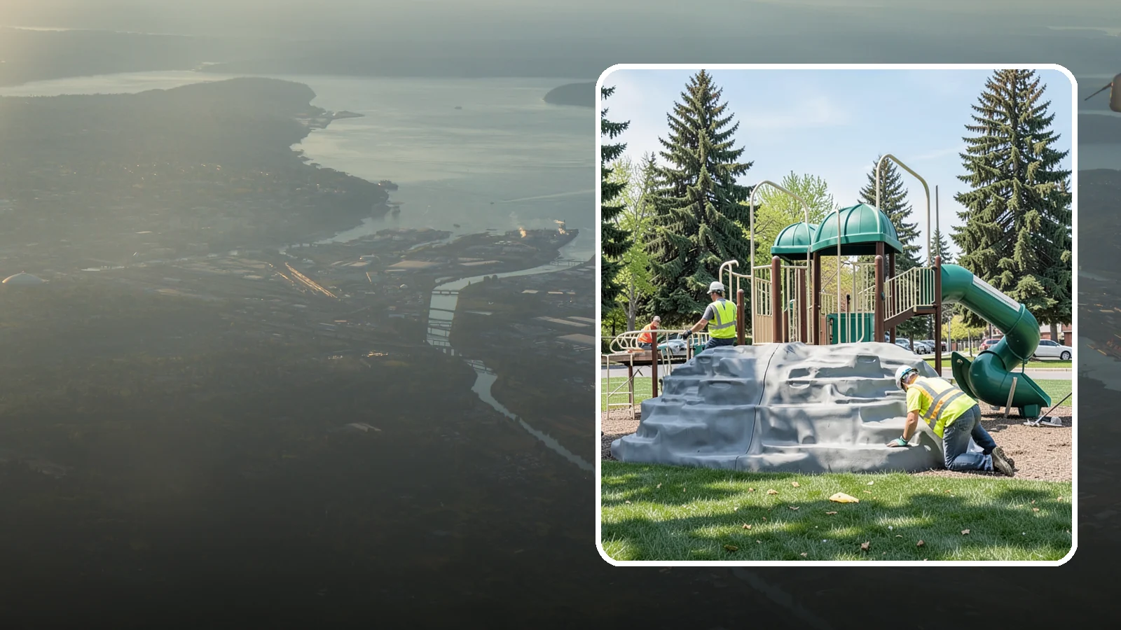 Playground Equipment Installation in Fife, Pierce County, WA - Installation of playground structures to CPSC and ASTM safety standards with certified inspection at turnover.