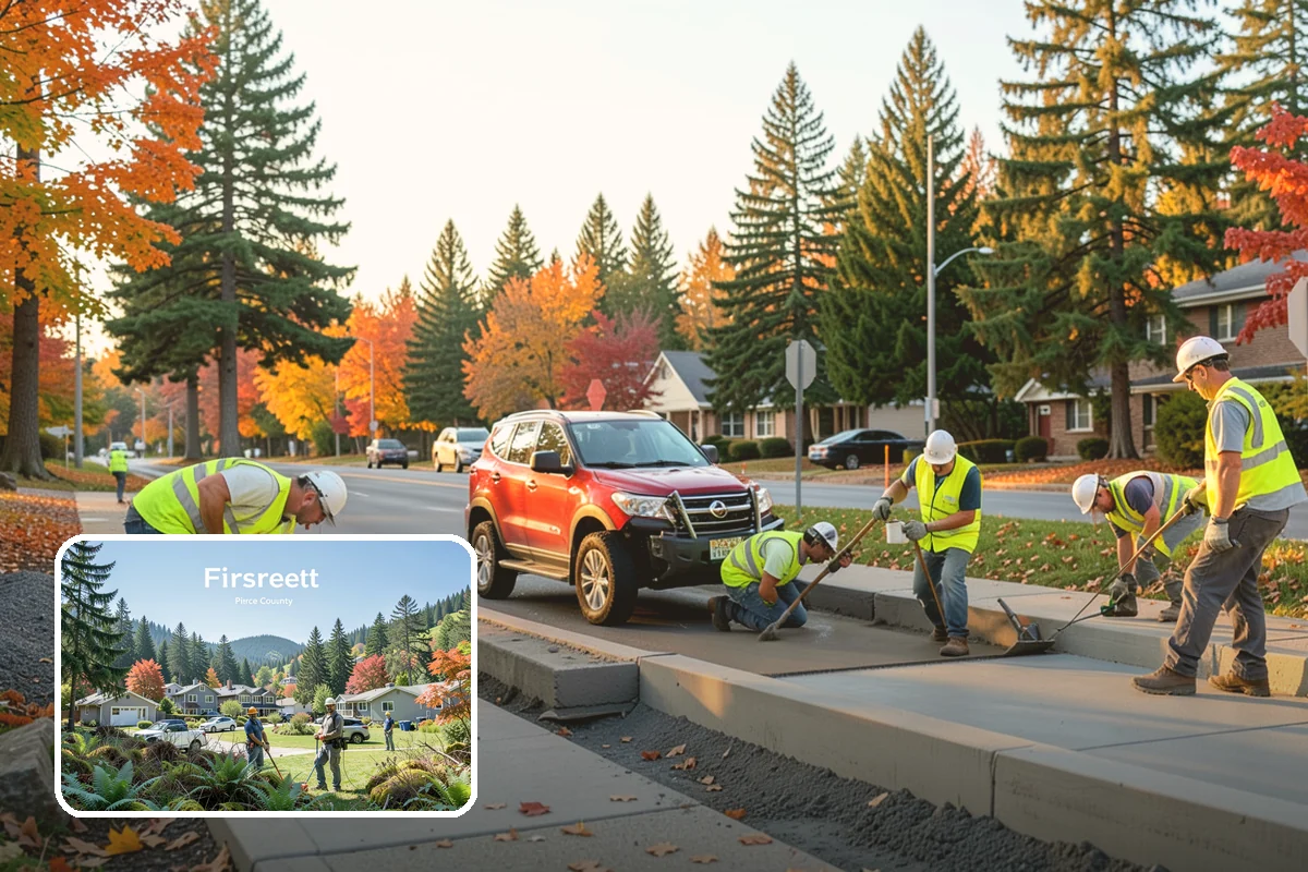 Playground Equipment Installation in Fircrest, Pierce County, WA - Delivers installation to CPSC and ASTM F1487 safety standards