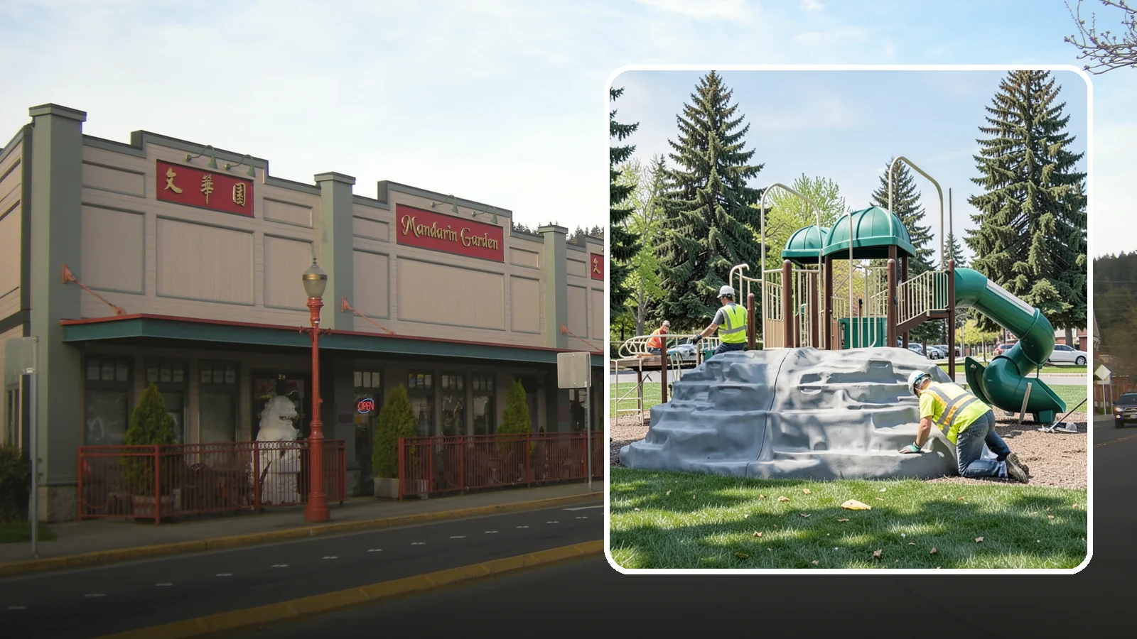 Playground Equipment Installation in Issaquah, King County, WA - Installation of playground structures to CPSC and ASTM safety standards with certified inspection at turnover.
