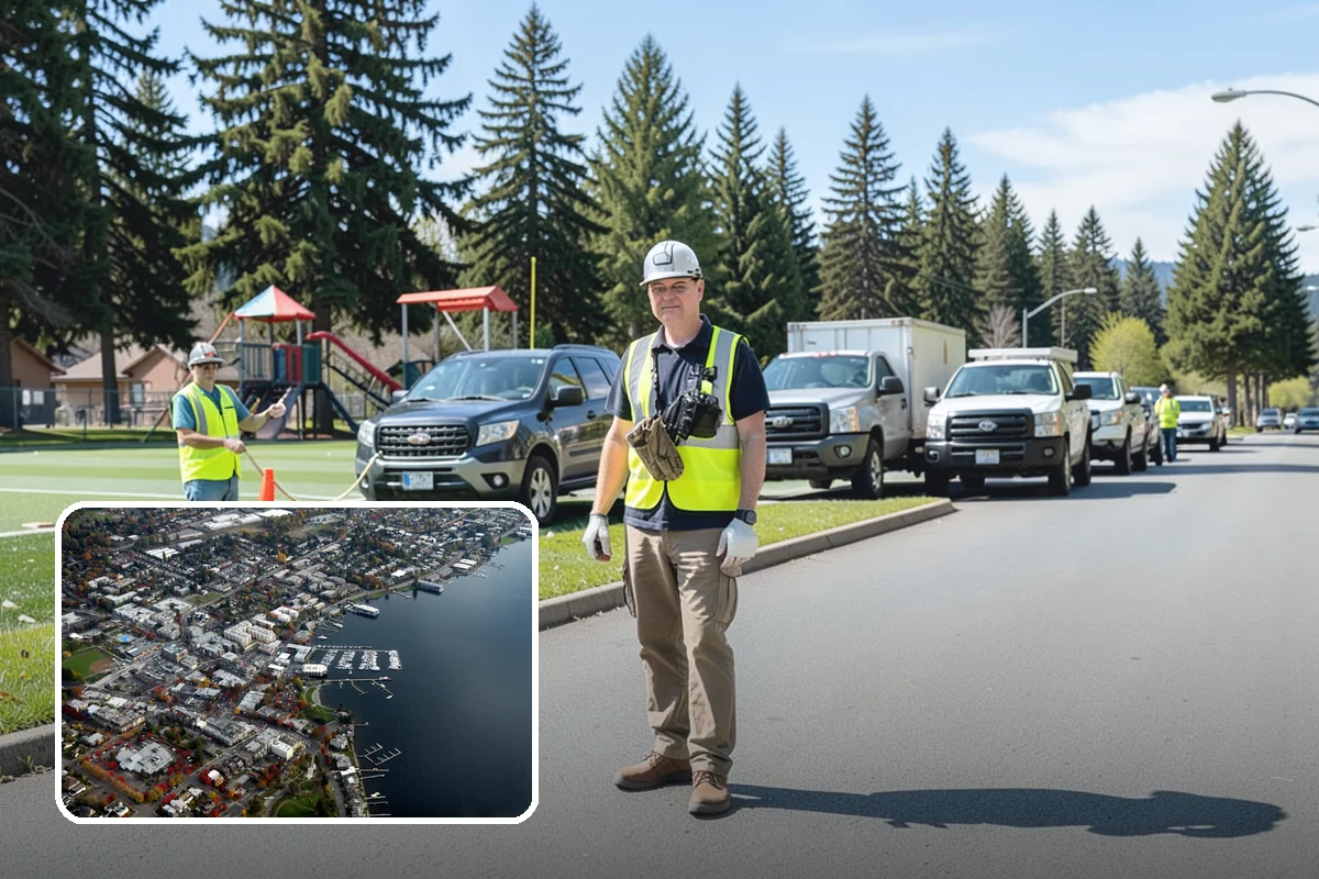 Playground Equipment Installation in Kirkland, King County, WA - Delivers installation to CPSC and ASTM F1487 safety standards