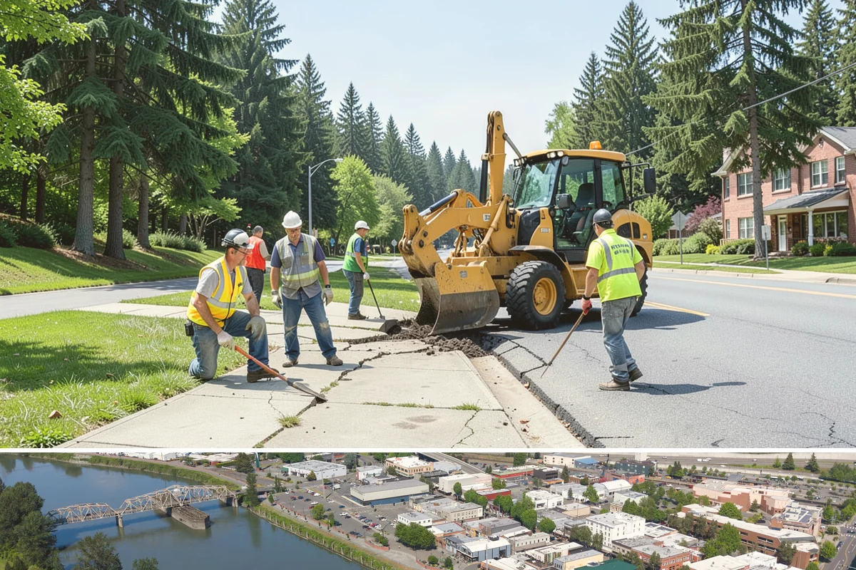 Playground Equipment Installation in Mount Vernon, Skagit County, WA - Equipment installation is best scheduled in the drier months when footing excavation and concrete work proceed reliably.