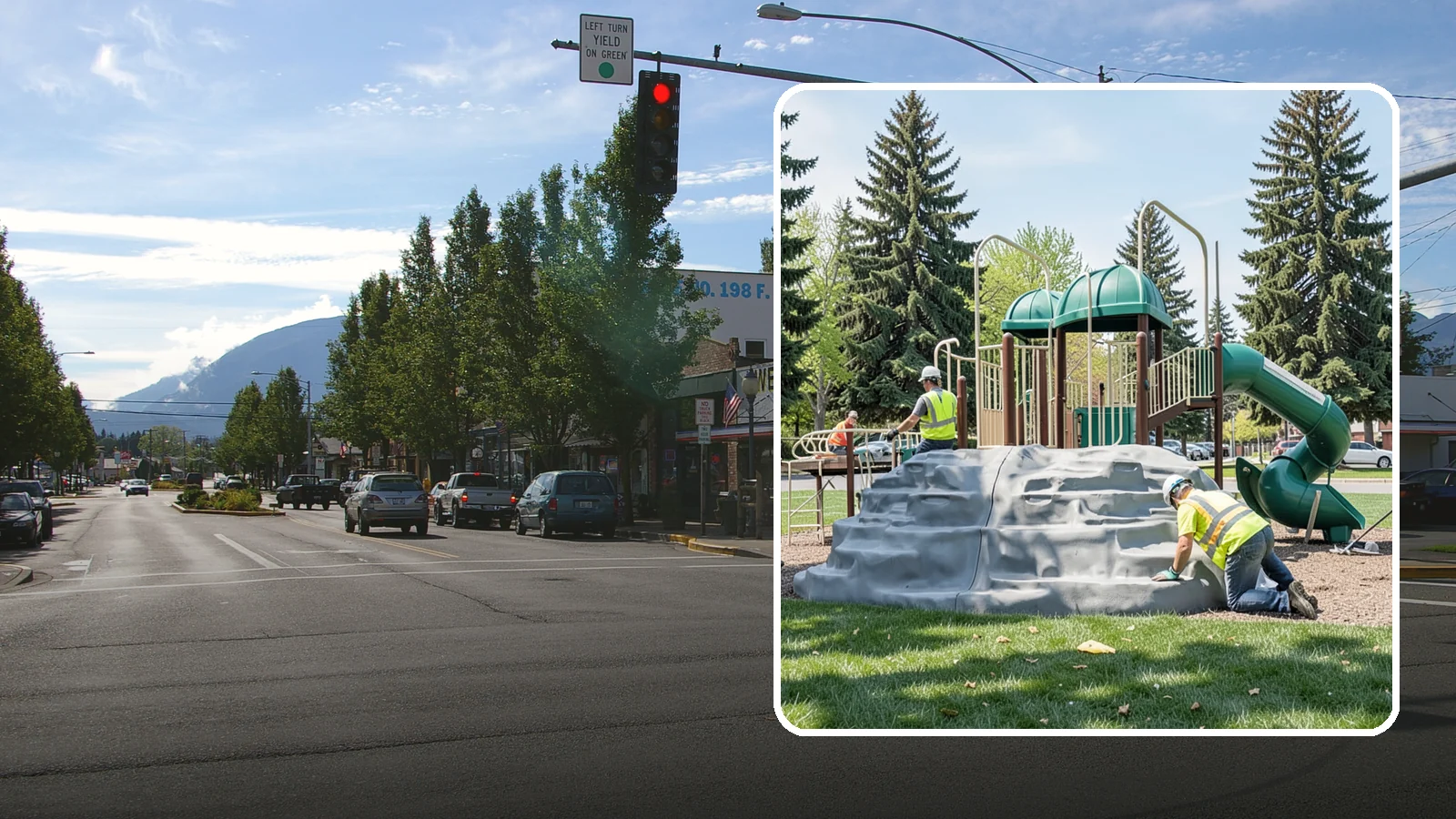 Playground Equipment Installation in North Bend, King County, WA - Installation of playground structures to CPSC and ASTM safety standards with certified inspection at turnover.