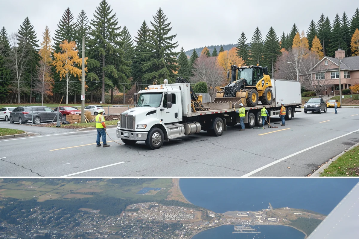Playground Equipment Installation in Oak Harbor, Island County, WA - Equipment installation is best scheduled in the drier months when footing excavation and concrete work proceed reliably.