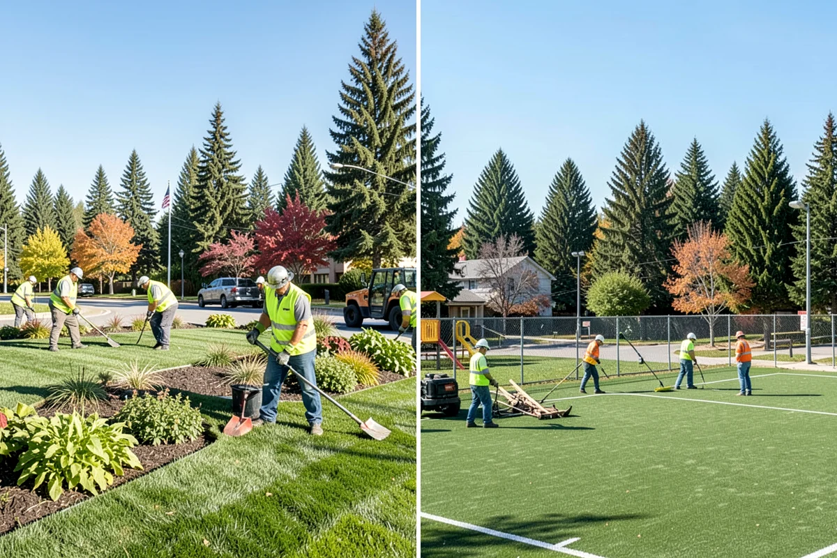 Playground Equipment Installation in Puyallup, Pierce County, WA - Review manufacturer plans and confirm layout, use zones, and footings