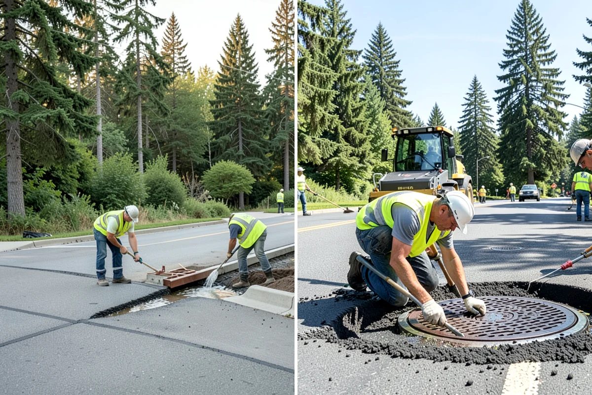 Playground Equipment Installation in SeaTac, King County, WA - Review manufacturer plans and confirm layout, use zones, and footings