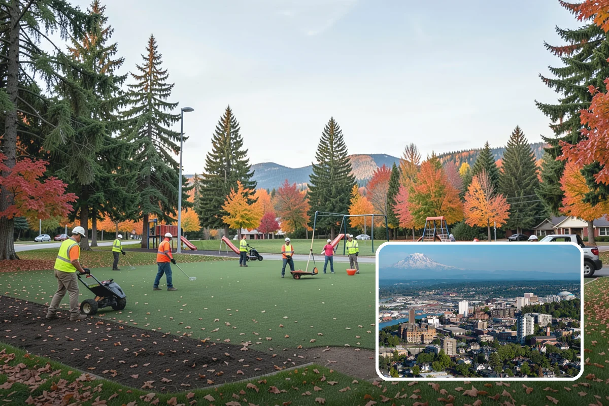 Playground Equipment Installation in Tacoma, Pierce County, WA - Delivers installation to CPSC and ASTM F1487 safety standards