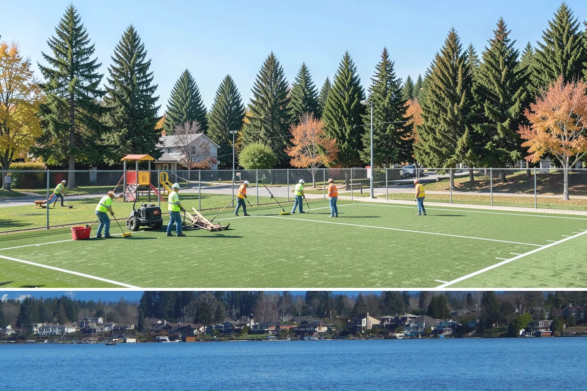 Playground Inspections in Lake Stevens, Snohomish County, WA - Inspections are commonly scheduled in early spring and again mid-summer to catch wear before and during peak use.