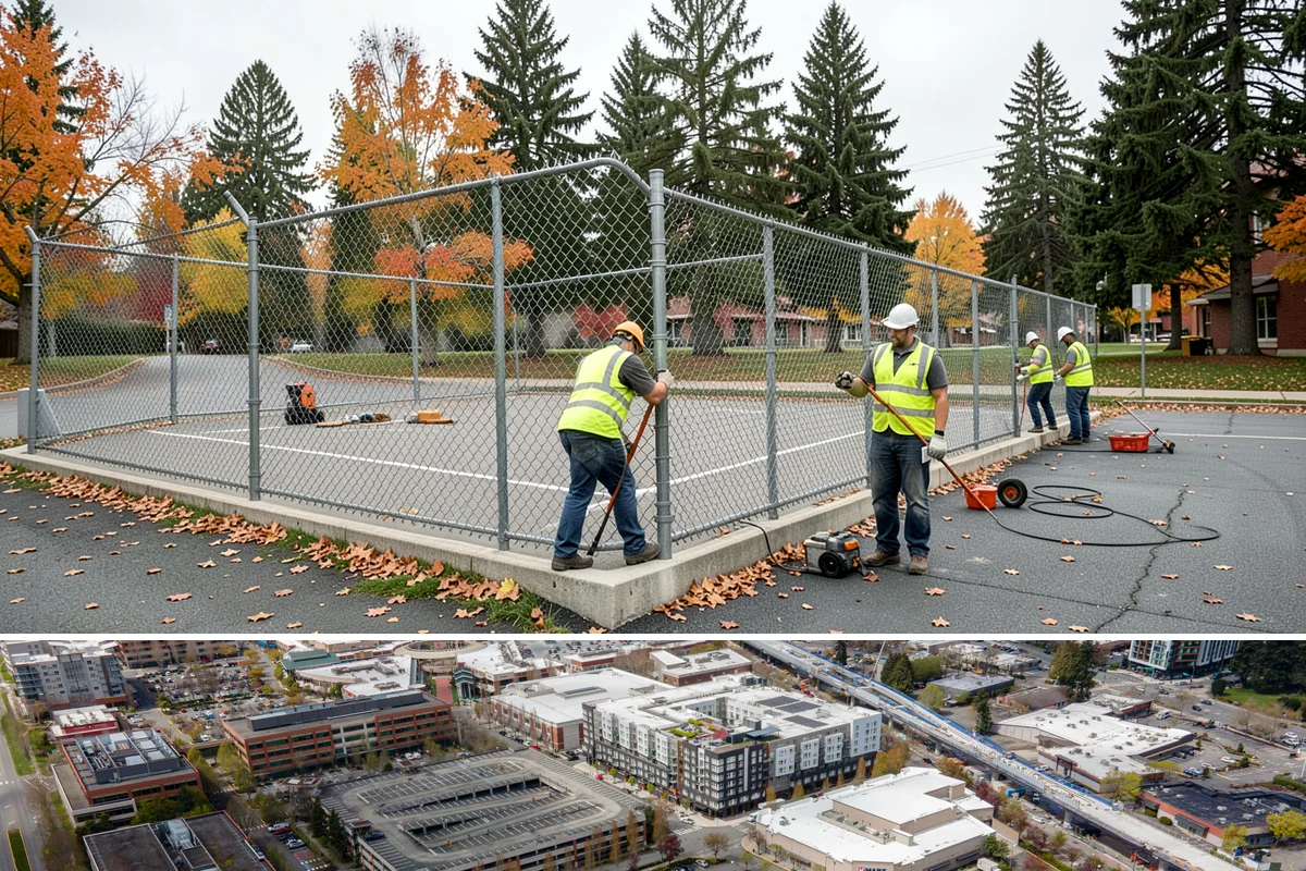Playground Inspections in Redmond, King County, WA - Inspections are commonly scheduled in early spring and again mid-summer to catch wear before and during peak use.