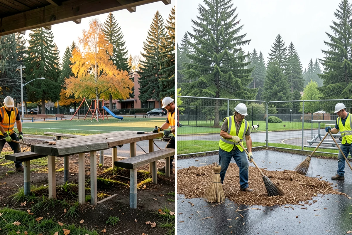 Playground Inspections in SeaTac, King County, WA - Schedule inspections across all play areas in the agency inventory