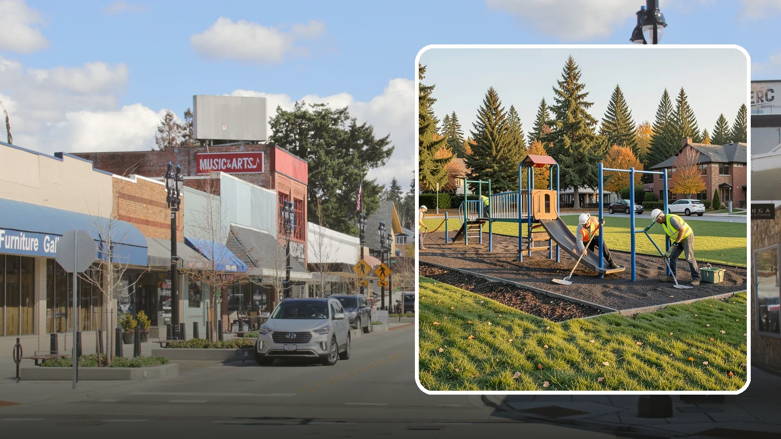 Playground Maintenance in Bothell, King County, WA - Preventive upkeep of playground structures, surfacing, and hardware that keeps public play areas compliant and safe.