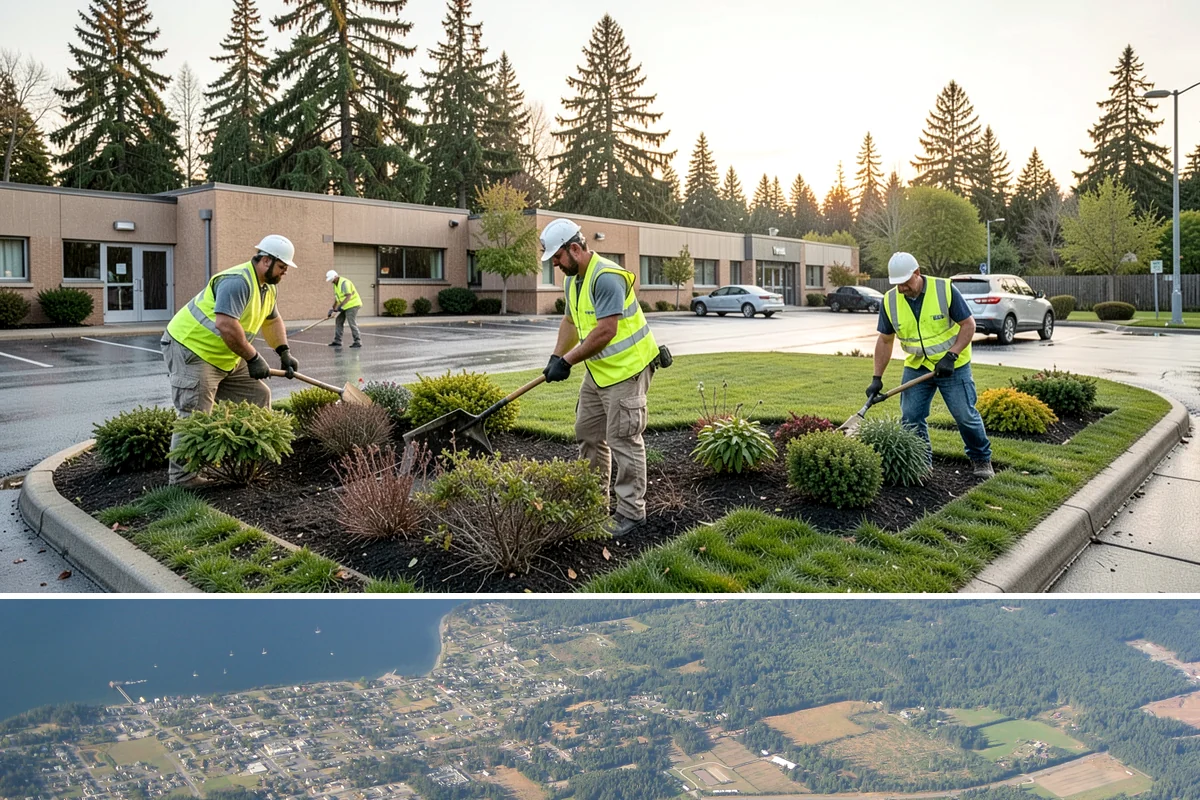 Playground Maintenance in Coupeville, Island County, WA - Servicing runs year-round, with heavier surfacing top-offs in spring ahead of the busy summer play season.