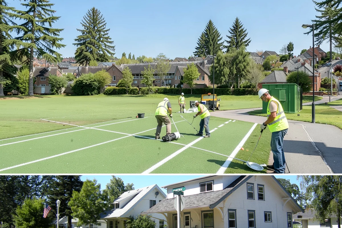 Playground Maintenance in DuPont, Pierce County, WA - Servicing runs year-round, with heavier surfacing top-offs in spring ahead of the busy summer play season.