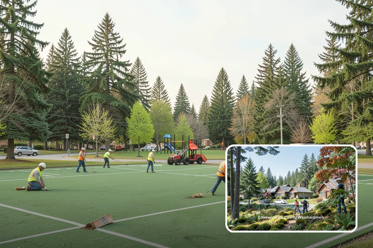Playground Maintenance in Edgewood, Pierce County, WA - Fewer injury claims through proactive hazard correction