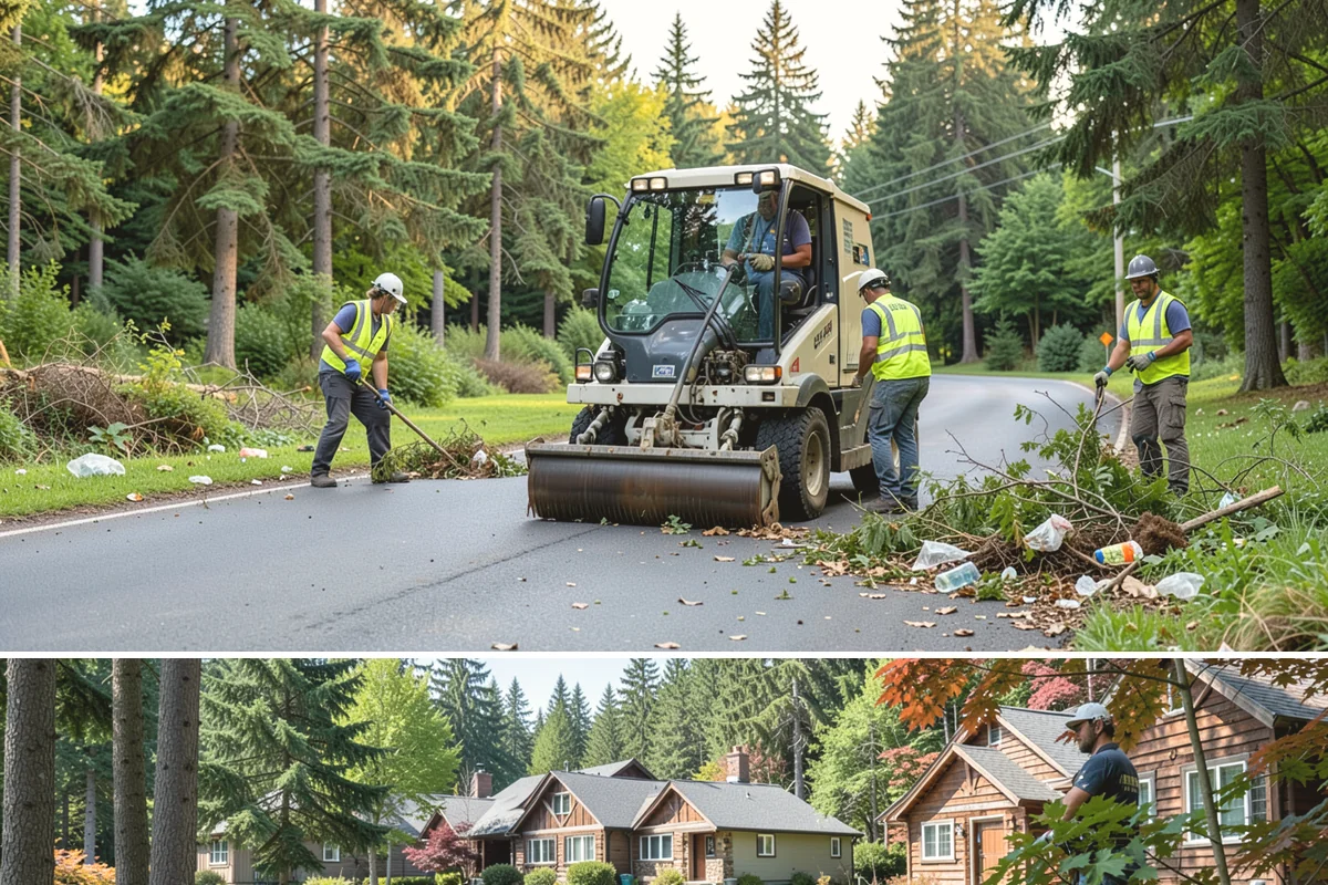 Playground Maintenance in Edgewood, Pierce County, WA - Servicing runs year-round, with heavier surfacing top-offs in spring ahead of the busy summer play season.