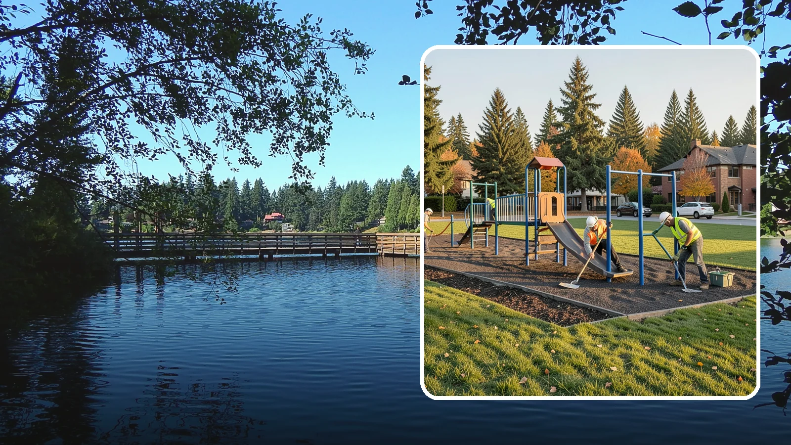 Playground Maintenance in Federal Way, King County, WA - Preventive upkeep of playground structures, surfacing, and hardware that keeps public play areas compliant and safe.