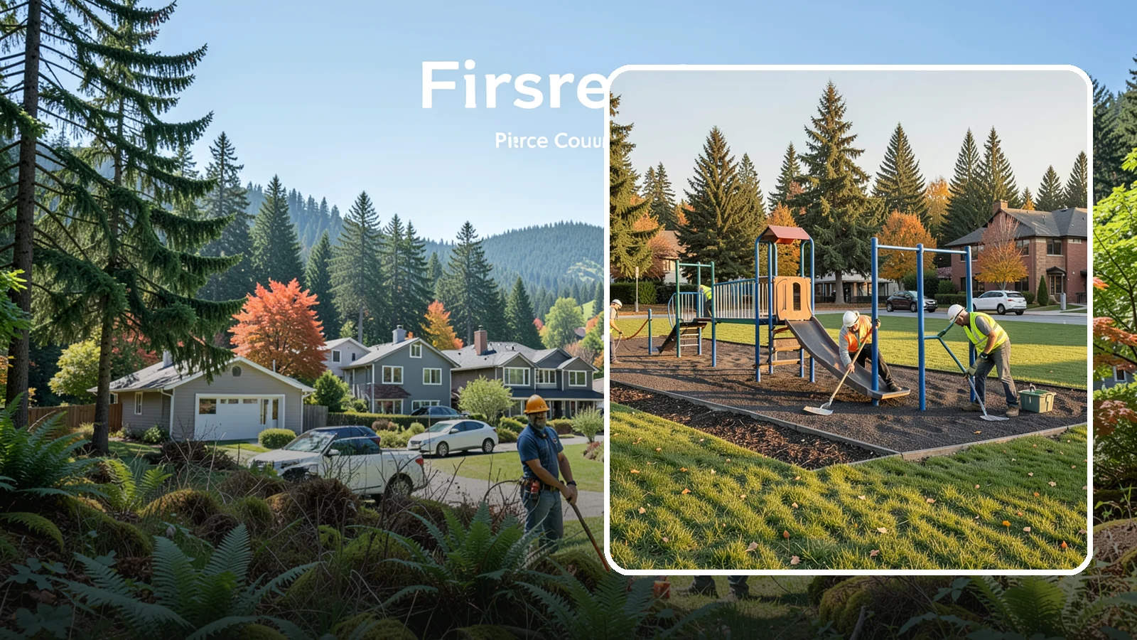 Playground Maintenance in Fircrest, Pierce County, WA - Preventive upkeep of playground structures, surfacing, and hardware that keeps public play areas compliant and safe.