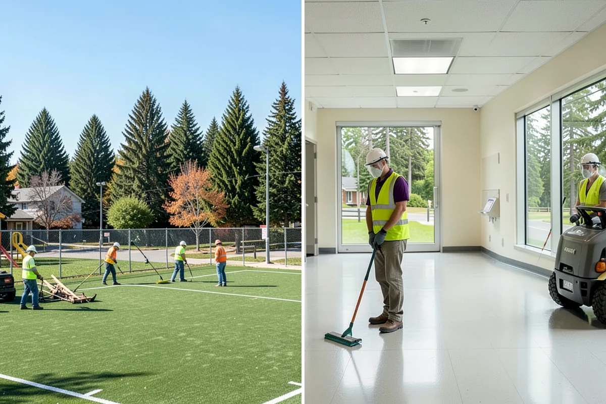 Playground Maintenance in Fircrest, Pierce County, WA - Inventory each play area's equipment, surfacing, and known issues