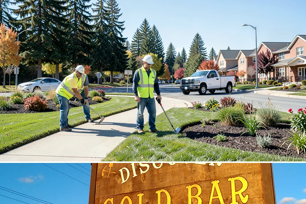 Playground Maintenance in Gold Bar, Snohomish County, WA - Servicing runs year-round, with heavier surfacing top-offs in spring ahead of the busy summer play season.