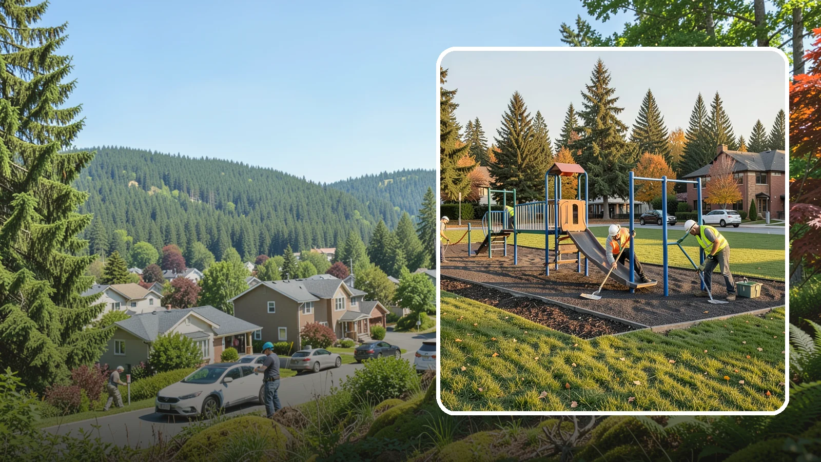 Playground Maintenance in Index, Snohomish County, WA - Preventive upkeep of playground structures, surfacing, and hardware that keeps public play areas compliant and safe.