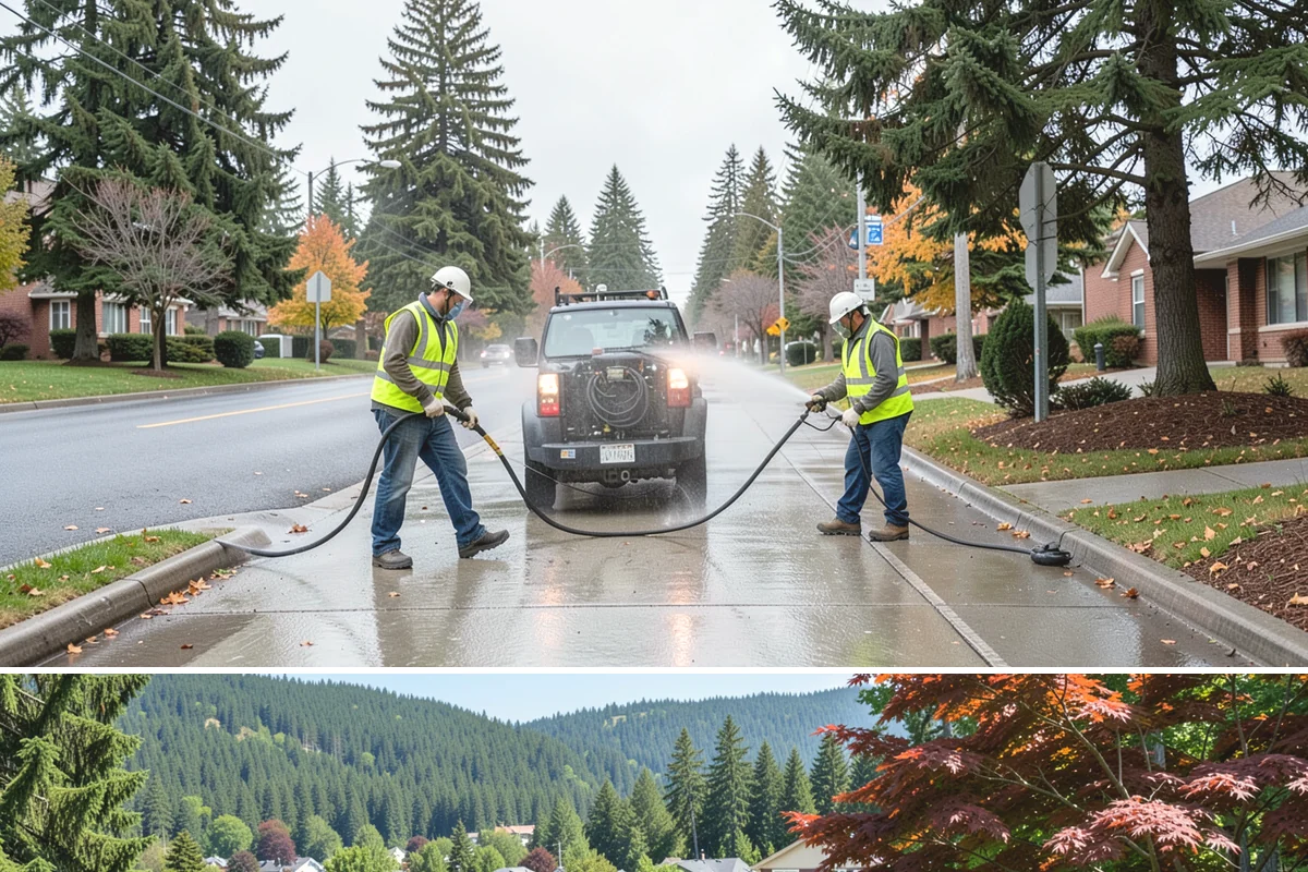 Playground Maintenance in Index, Snohomish County, WA - Servicing runs year-round, with heavier surfacing top-offs in spring ahead of the busy summer play season.