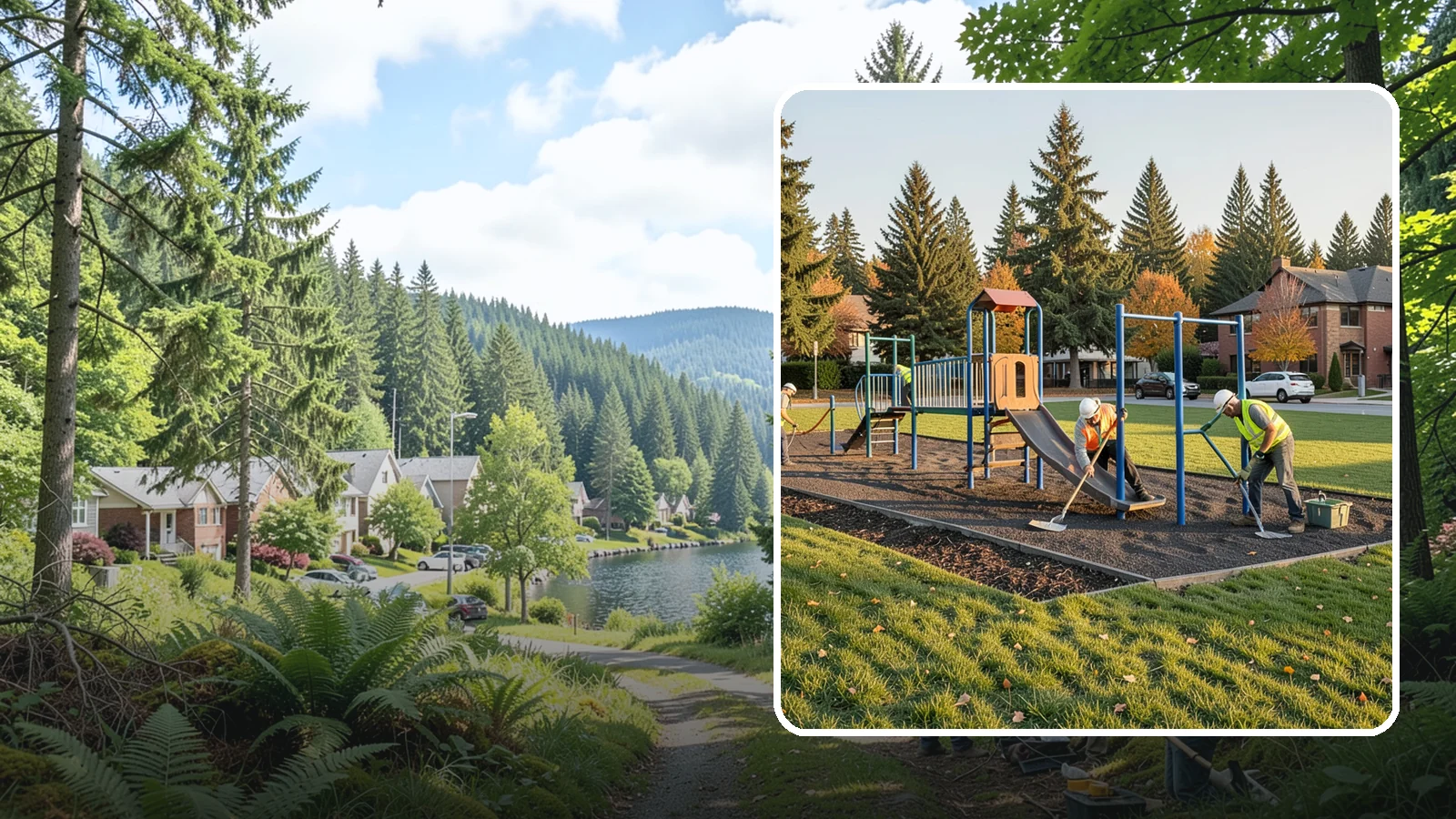 Playground Maintenance in Lake Forest Park, King County, WA - Preventive upkeep of playground structures, surfacing, and hardware that keeps public play areas compliant and safe.