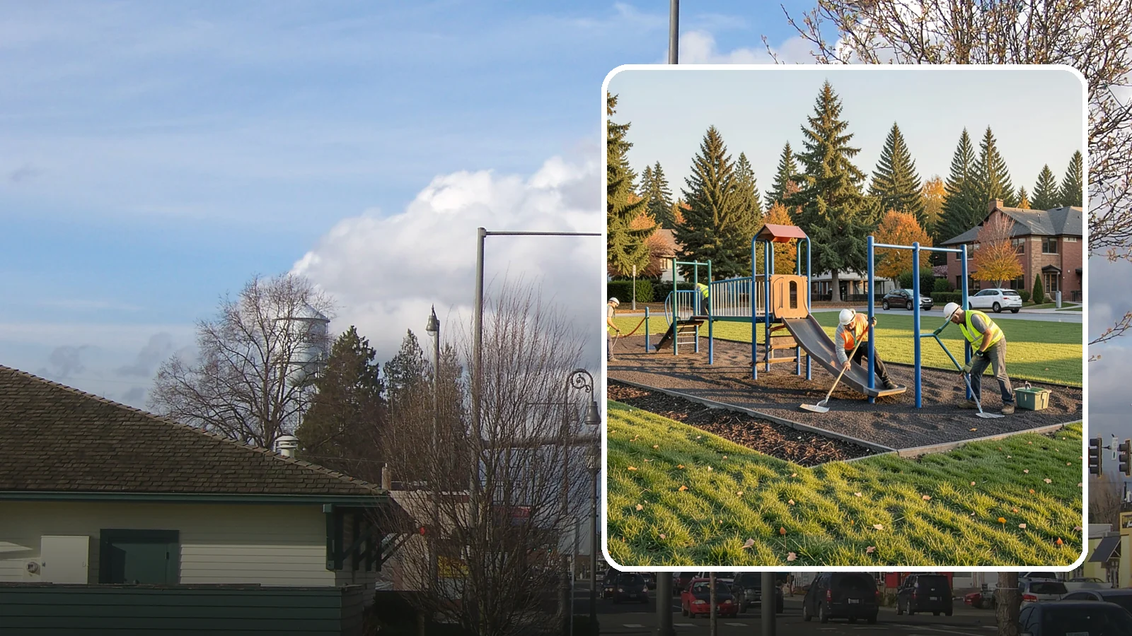 Playground Maintenance in Marysville, Snohomish County, WA - Preventive upkeep of playground structures, surfacing, and hardware that keeps public play areas compliant and safe.