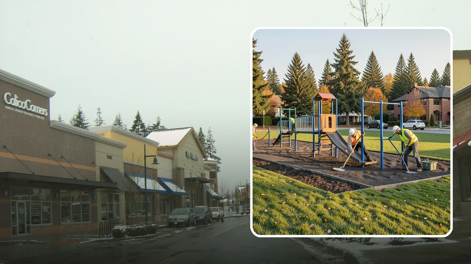 Playground Maintenance in Mill Creek, Snohomish County, WA - Preventive upkeep of playground structures, surfacing, and hardware that keeps public play areas compliant and safe.