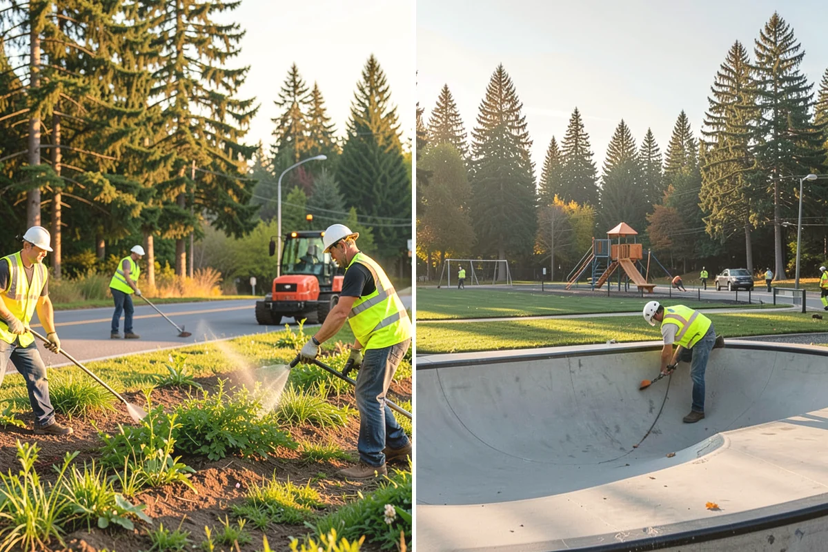 Playground Maintenance in Monroe, Snohomish County, WA - Inventory each play area's equipment, surfacing, and known issues