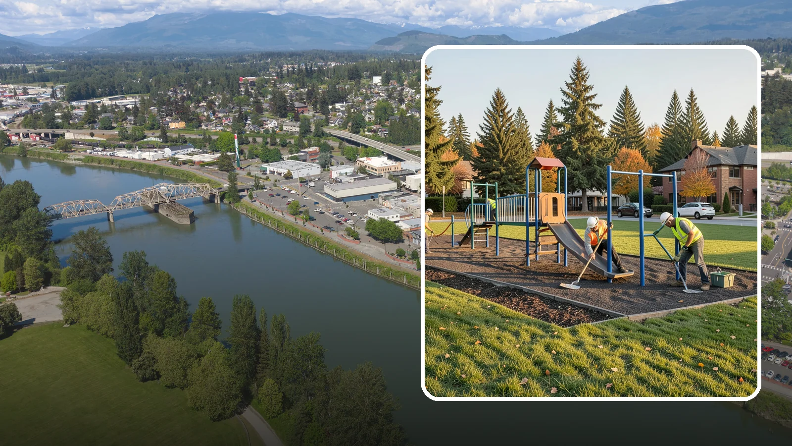 Playground Maintenance in Mount Vernon, Skagit County, WA - Preventive upkeep of playground structures, surfacing, and hardware that keeps public play areas compliant and safe.