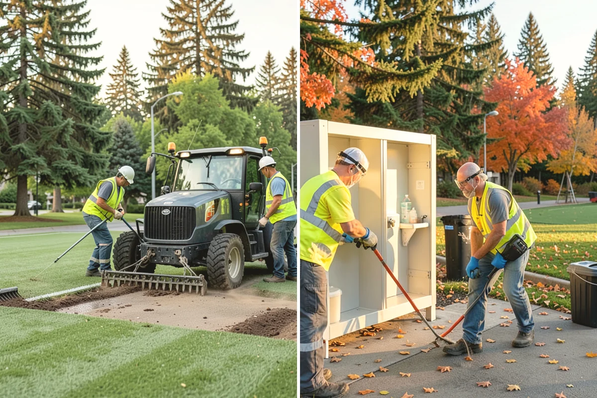 Playground Maintenance in Mukilteo, Snohomish County, WA - Inventory each play area's equipment, surfacing, and known issues