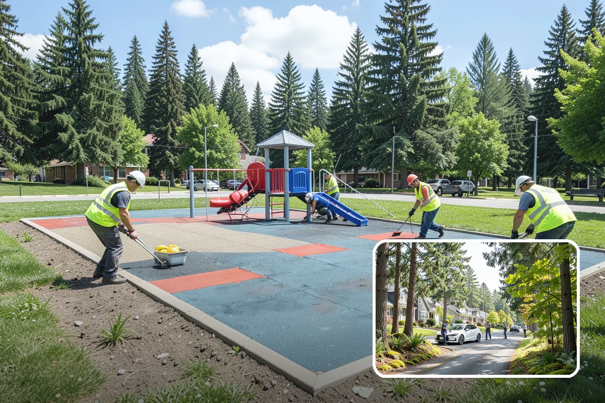Playground Maintenance in Normandy Park, King County, WA - Fewer injury claims through proactive hazard correction