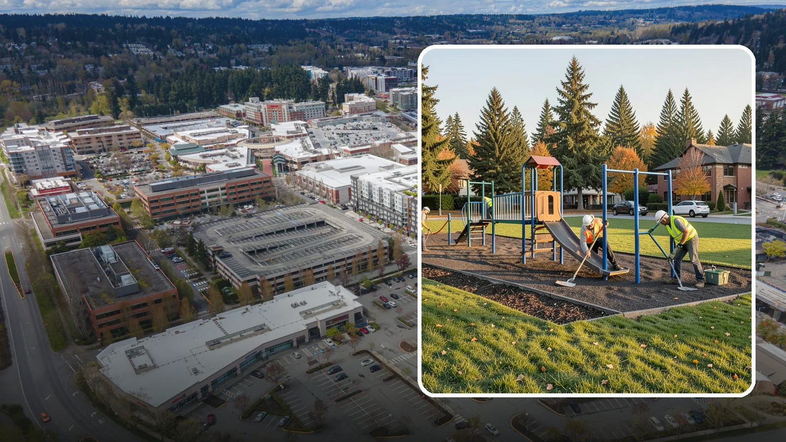 Playground Maintenance in Redmond, King County, WA - Preventive upkeep of playground structures, surfacing, and hardware that keeps public play areas compliant and safe.
