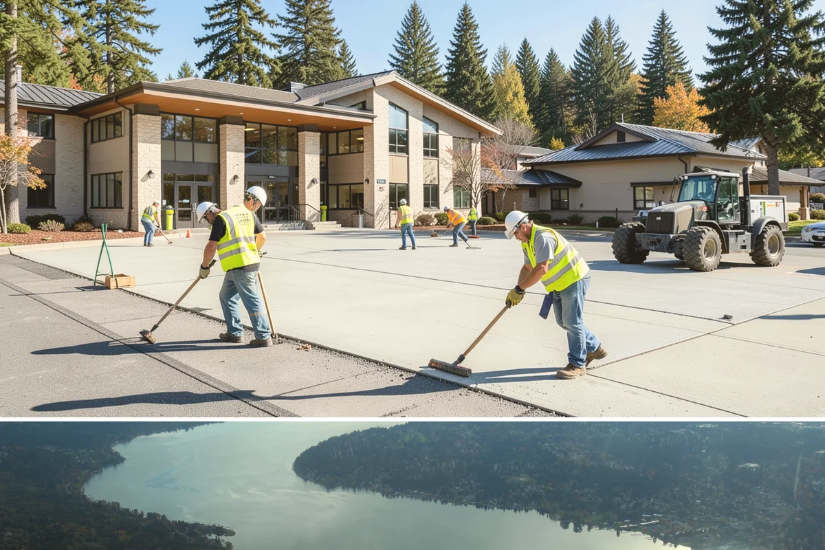 Playground Maintenance in Sammamish, King County, WA - Servicing runs year-round, with heavier surfacing top-offs in spring ahead of the busy summer play season.