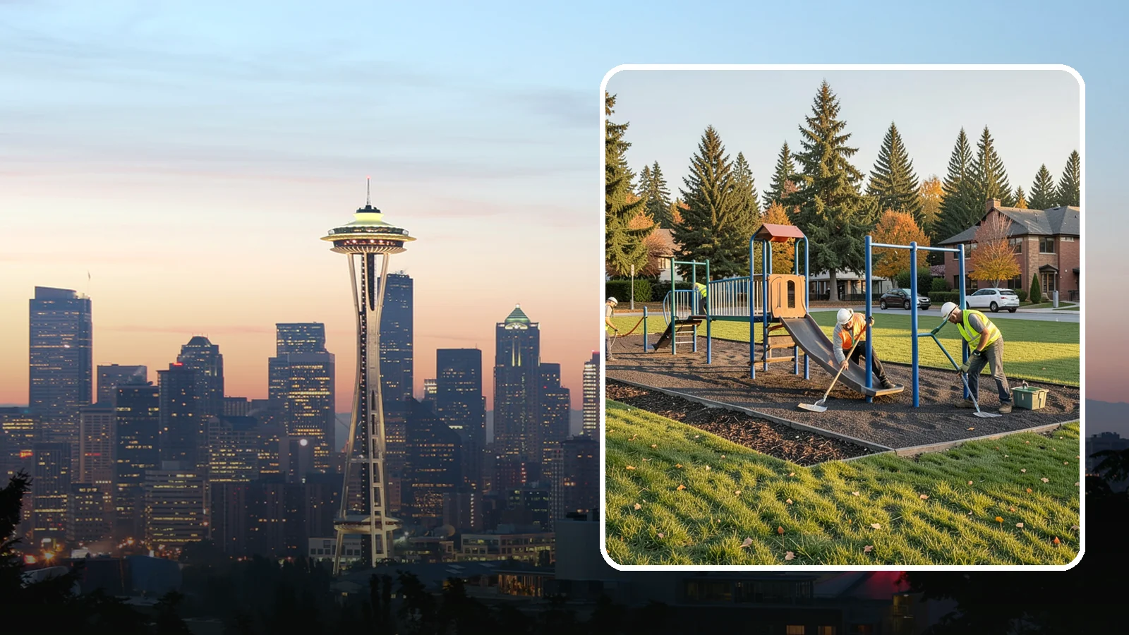 Playground Maintenance in Seattle, King County, WA - Preventive upkeep of playground structures, surfacing, and hardware that keeps public play areas compliant and safe.