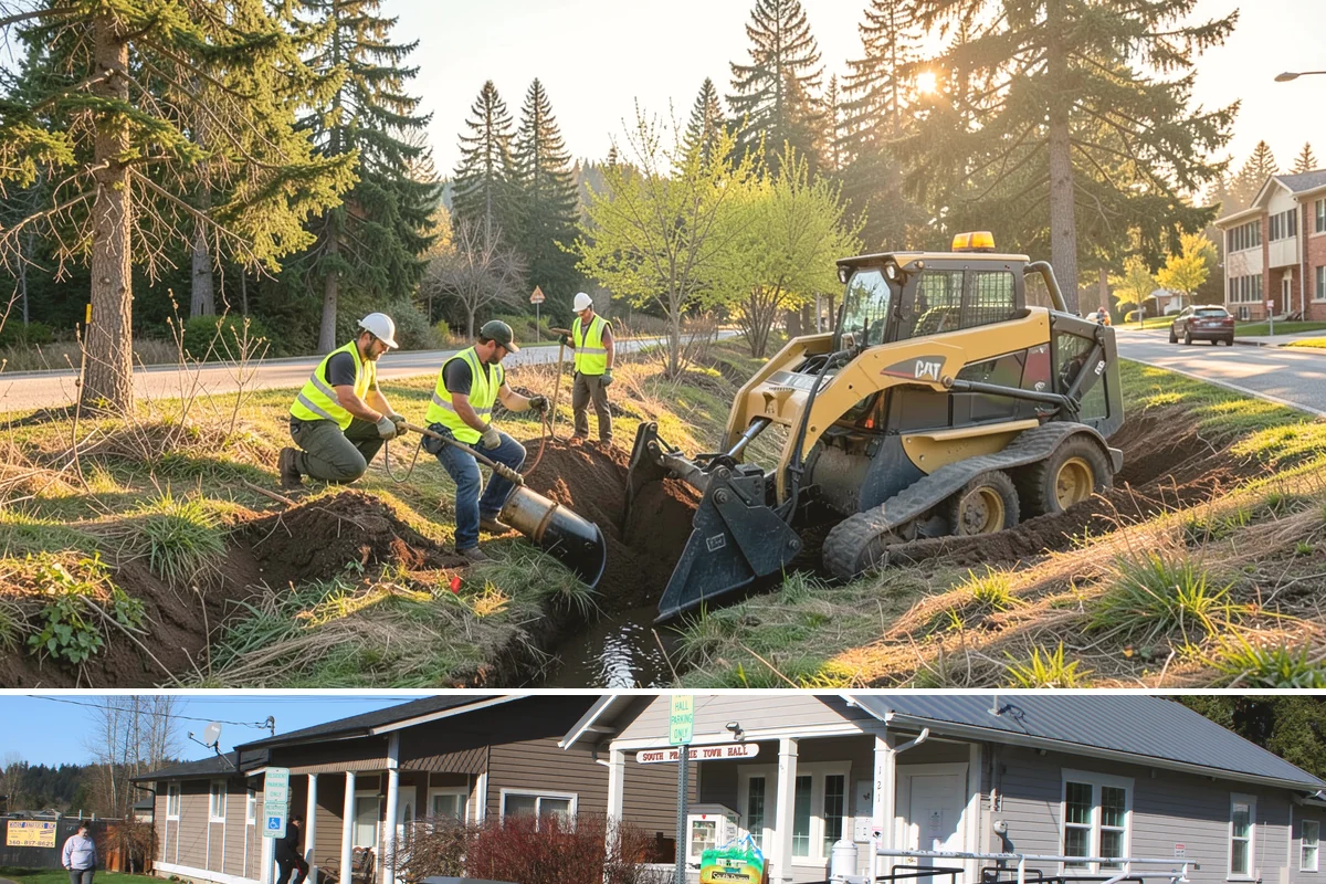 Playground Maintenance in South Prairie, Pierce County, WA - Servicing runs year-round, with heavier surfacing top-offs in spring ahead of the busy summer play season.