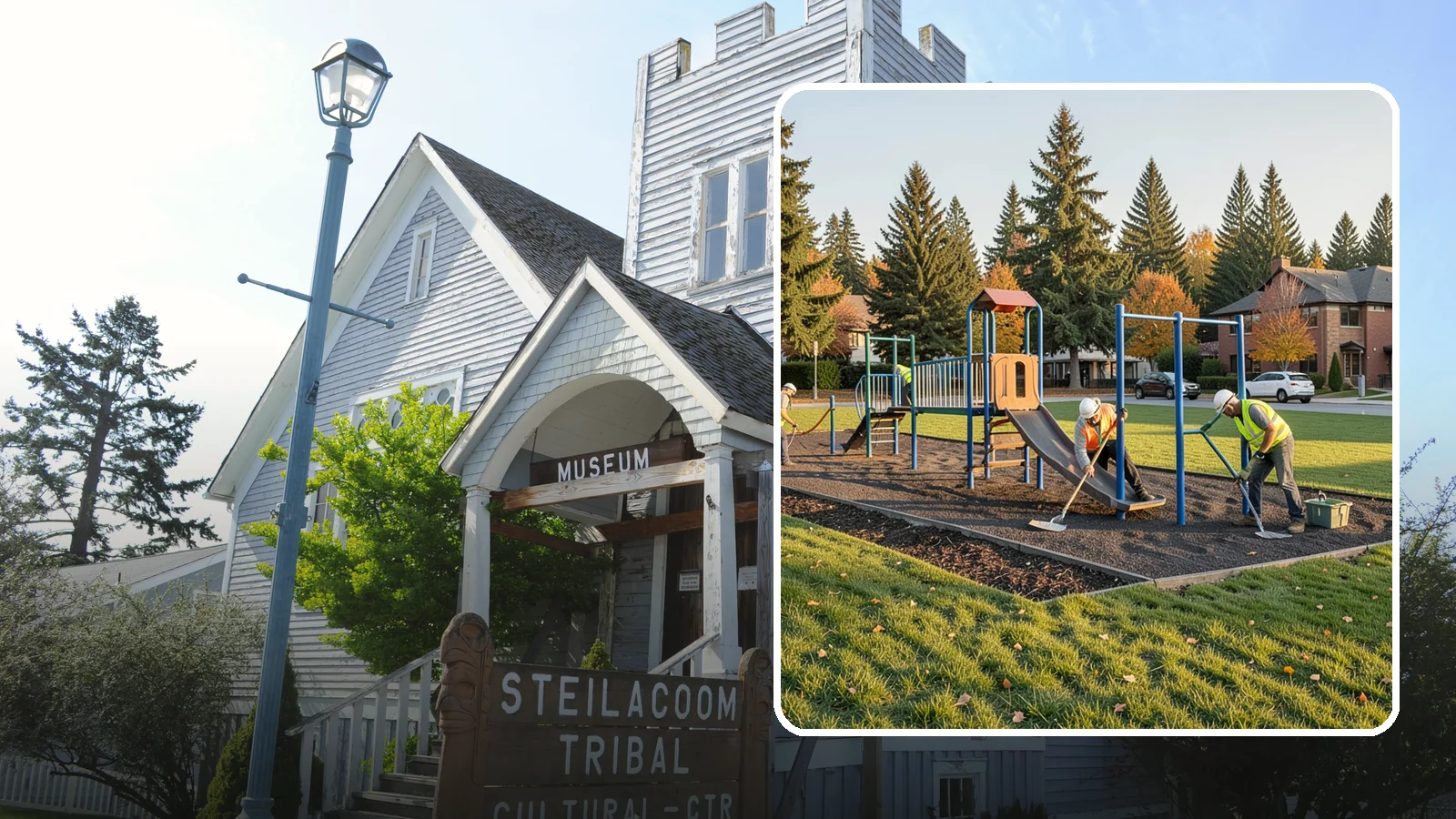 Playground Maintenance in Steilacoom, Pierce County, WA - Preventive upkeep of playground structures, surfacing, and hardware that keeps public play areas compliant and safe.